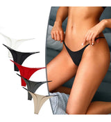 INTIMO SECRETS Low-Rise Cotton Thongs – Sexy G-String Underwear for Women
