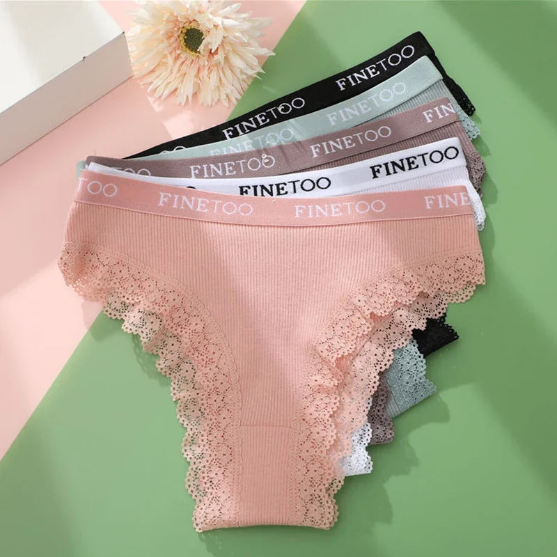 INTIMO SECRETS 3-Pack Cotton Brazilian Panties – Low Rise Plus Size Women