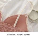 Front Button Wireless Bralette for Women – Lightweight Push-Up Comfort Bra