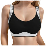 INTIMO SECRETS Women’s High-Impact Sports Bra – Racerback Push-Up Bralette