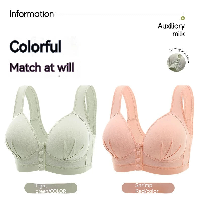INTIMO SECRETS Front-Opening Anti-Sagging Bra - Seamless Wireless
