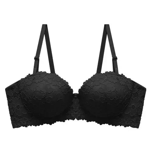 INTIMO SECRETS Thickened A-Cup Bra – Small Bust Support Double Bralette