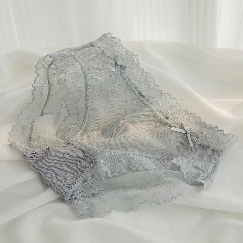 INTIMO SECRETS Women’s L-XL Sexy Lace Low-Waist Seamless Panties