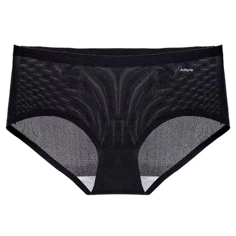 INTIMO SECRETS English Ice Silk Bra Set – Thick Cup, Wire-Free, Gathered Lingerie