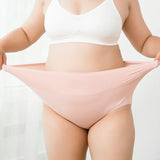 INTIMO SECRETS 4PCS High Waist Cotton Panties – Plus Size Women’s Lingerie