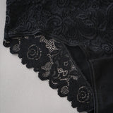 3PCS/Set Luxury Floral Embroidery Lace Panties Women Briefs Sexy Hollow Lingerie Female Underwear Ladies Breathable Underpants