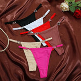 INTIMO SECRETS Women’s Low-Rise Heart Decoration G-String Thong