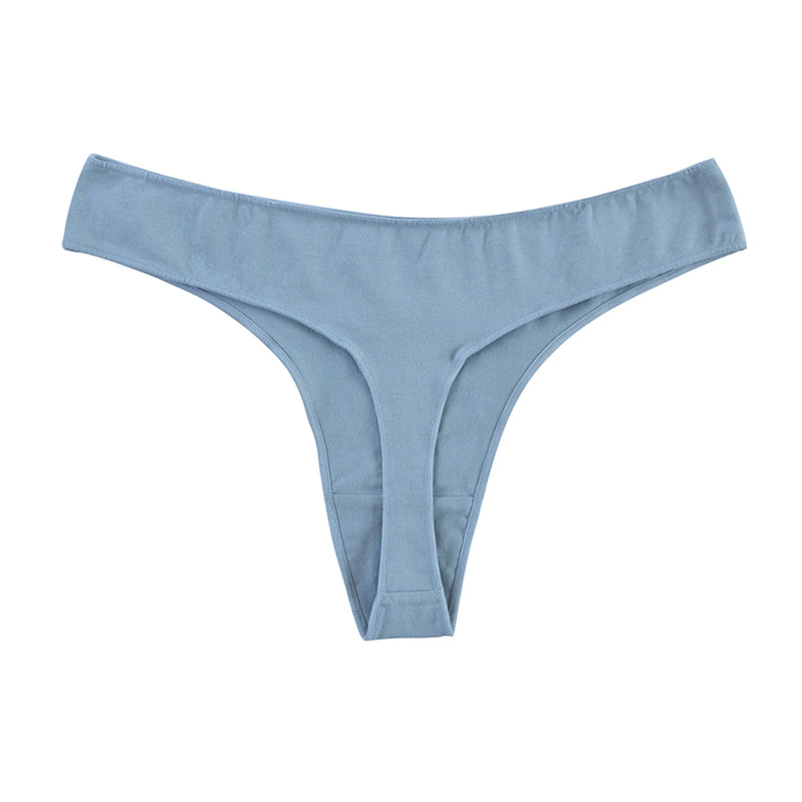 INTIMO SECRETS Plus Size Mid-Waist Thong Panties