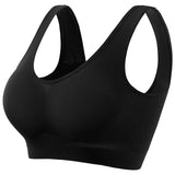 INTIMO SECRETS Non-Wire Crop Top Bra – Solid Color, Breathable Lingerie