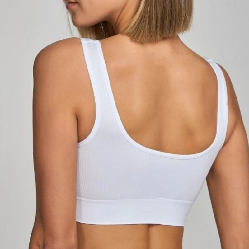 INTIMO SECRETS Women’s Yoga & Fitness Bra – 3D Cup, No Steel Ring