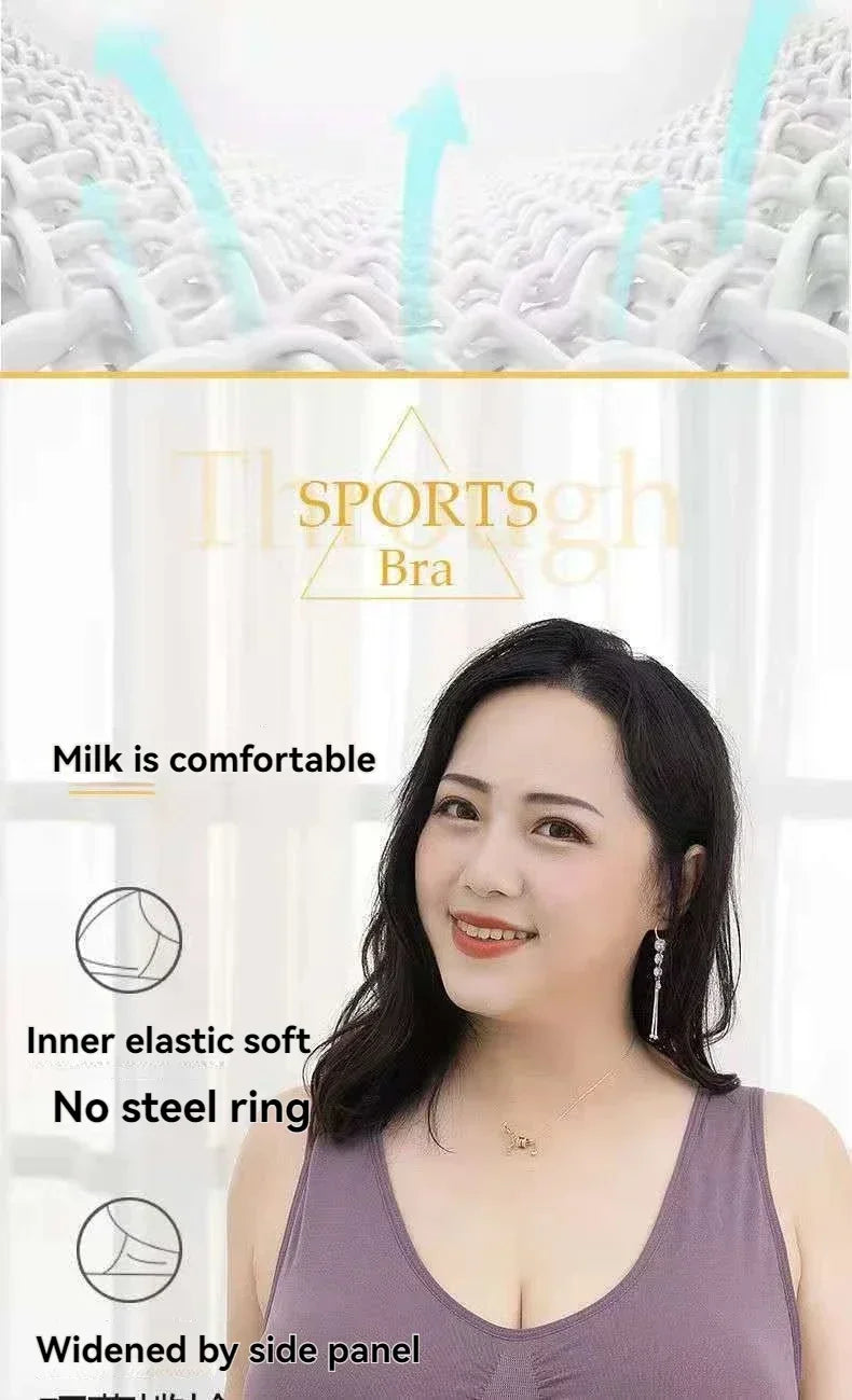 INTIMO SECRETS Women’s Seamless Push-Up Sports Bra – Breathable Active Corset