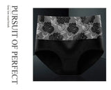 INTIMO SECRETS 3PCS High Waist Cotton Panties – Plus Size Women’s Lingerie