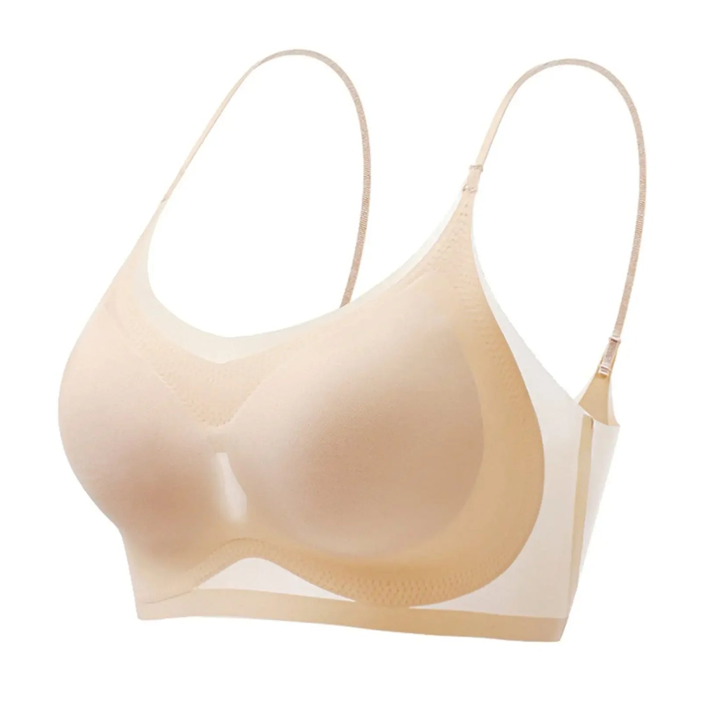 INTIMO SECRETS Push Up Ice Silk Bra – Seamless Wireless Cooling Bralette
