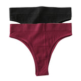 INTIMO SECRETS 2PCS Sexy Thongs – Seamless G-String Underwear for Women