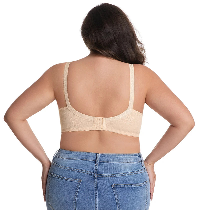 INTIMO SECRETS Plus Size Wireless Full-Coverage Bra – Soft & Breathable