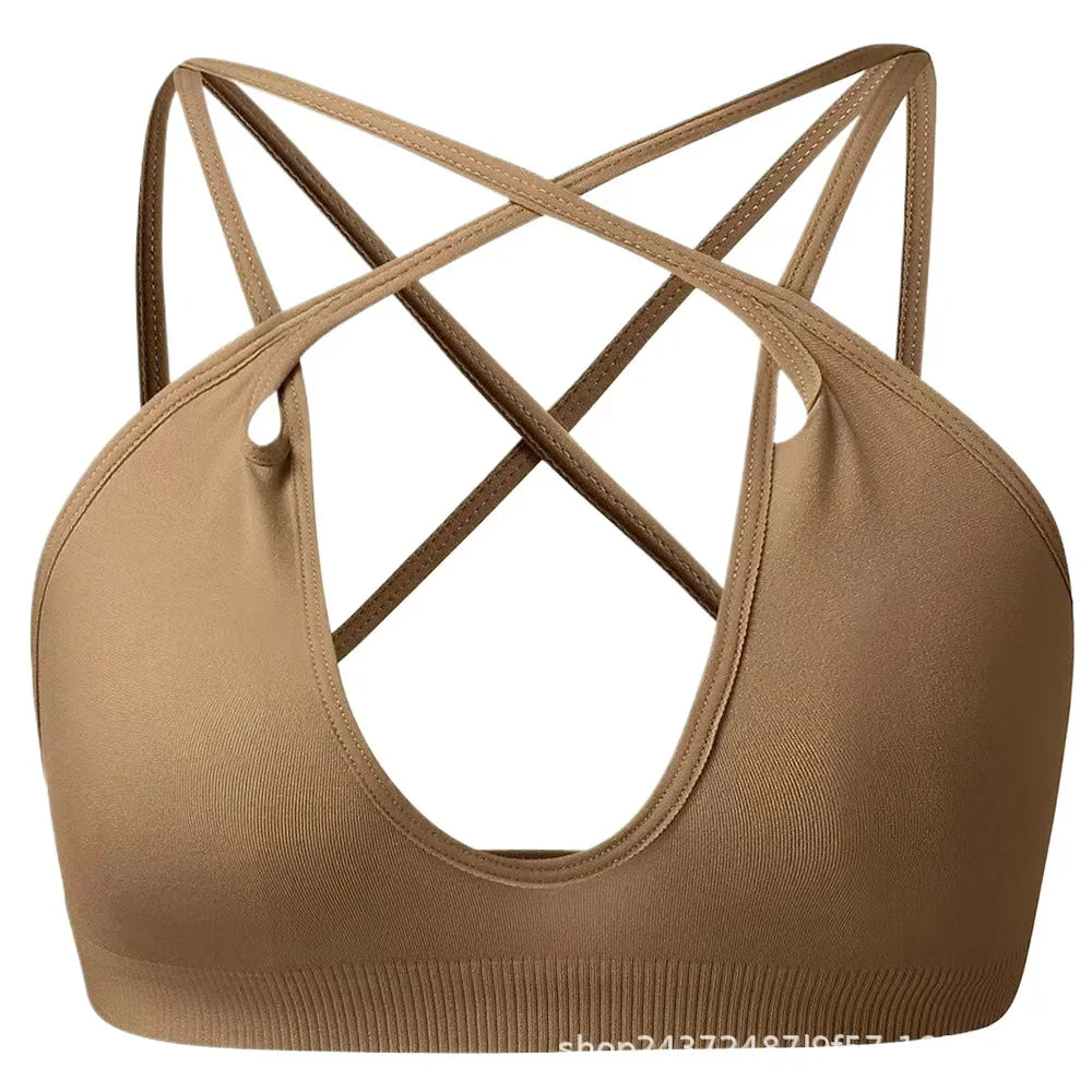 INTIMO SECRETS Women’s Shockproof Yoga Sports Bra