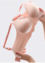 BH No Trace Top Women's Underwear No Steel Ring Pure Desire Comfortable Upper Support Sling Adjustable Beauty Back Bra for women