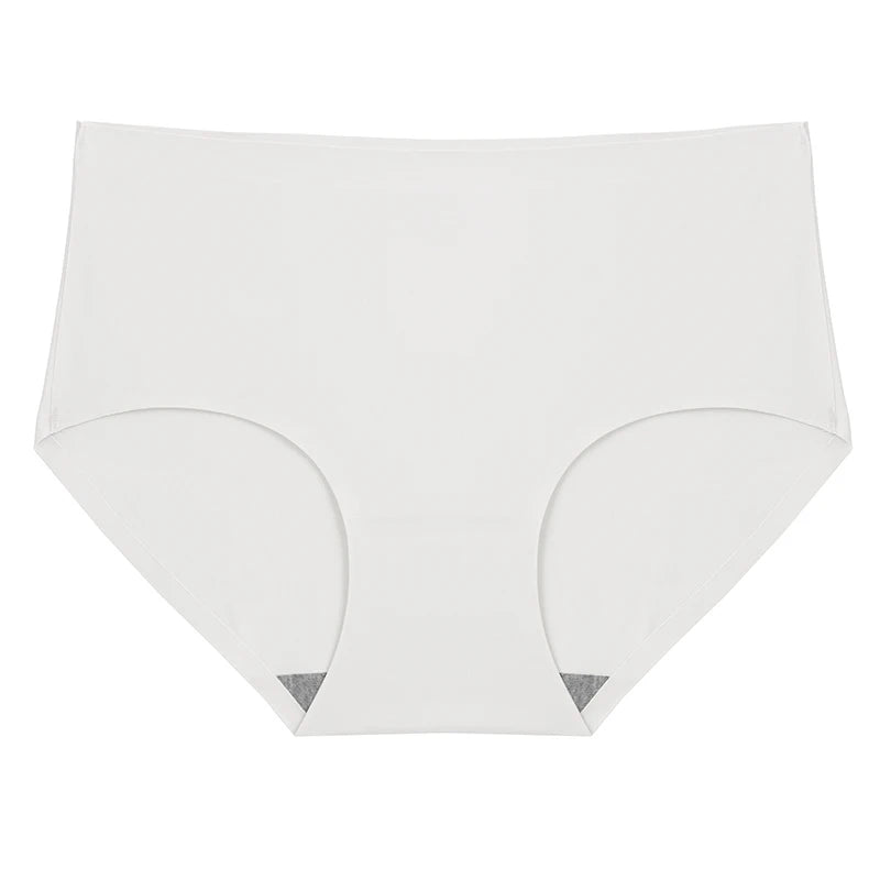 INTIMO SECRETS Plus Size Women’s Panties – Breathable Silk Satin 4PCS