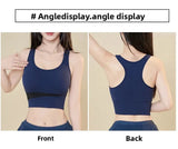 INTIMO SECRETS Women’s High-Impact Sports Bra – Large Size Wire-Free Yoga & Running Top