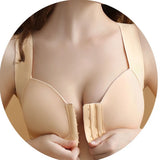 INTIMO SECRETS Seamless Front-Button Bra – Large Size, All-Day Comfort