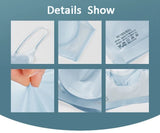 INTIMO SECRETS Ultra-Thin Seamless Padded Bra – Ice Silk, Push-Up, Small Chest