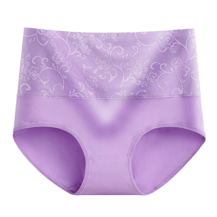 INTIMO SECRETS 3-Pack Plus Size Cotton Panties – High Waist Full Coverage