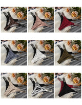 INTIMO SECRETS Rhinestone Thongs – Sexy Low-Waist G-String Underwear for Women S-XL