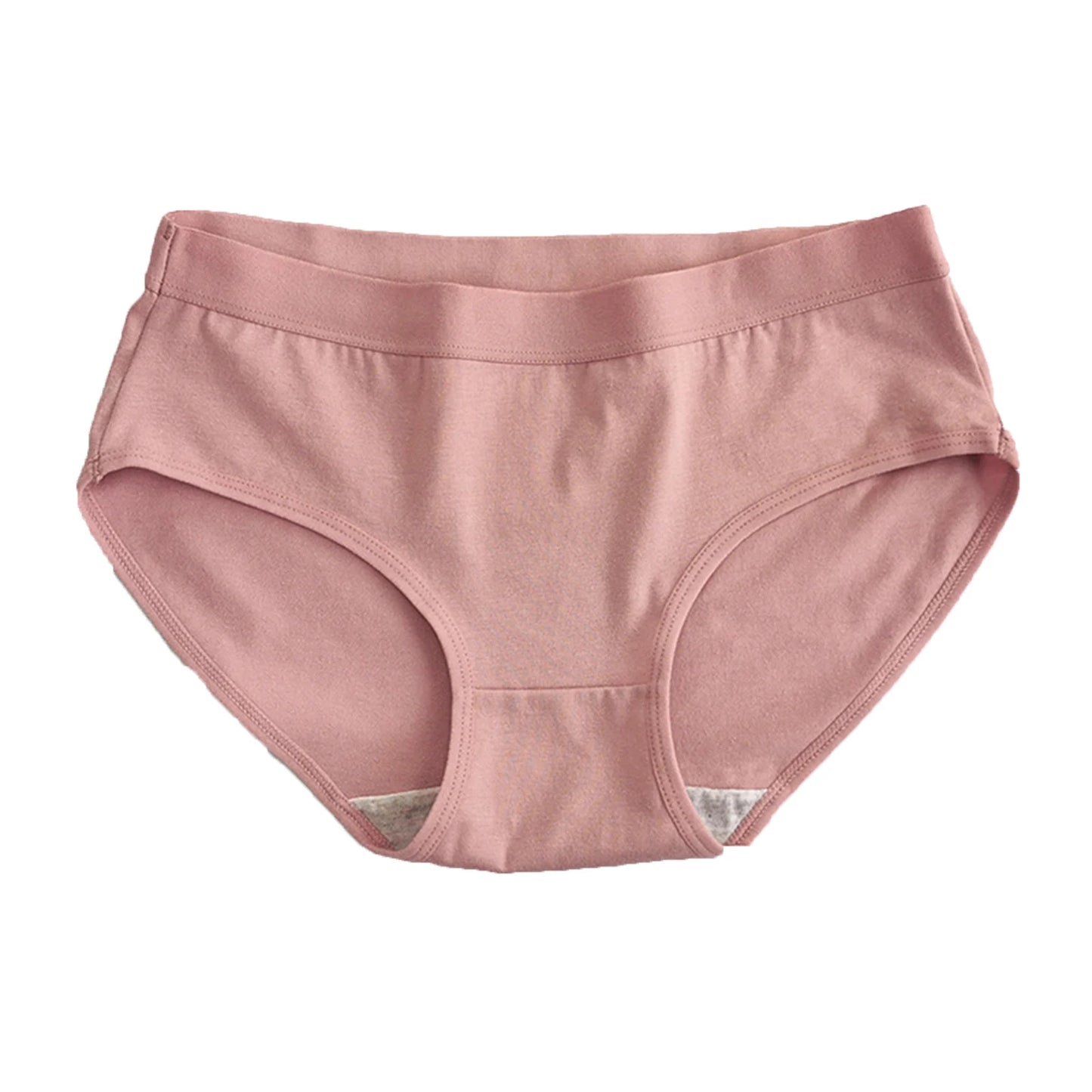 INTIMO SECRETS Women’s Solid Color Cotton Briefs – Breathable & Comfortable
