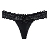 INTIMO SECRETS Lace Thong – Sexy Low-Waist G-String Panties for Women