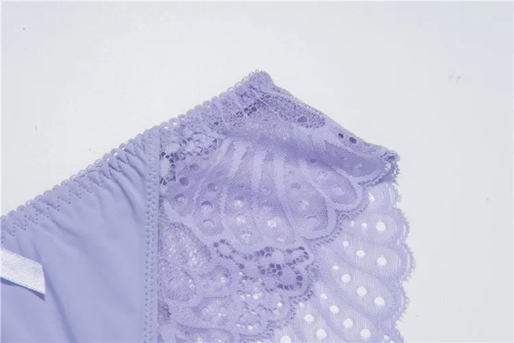 Hot Selling Item Fashion Women Underwear Sexy Lace Transparent Low Waist Hollow T Back Panties Lady Briefs Big Size M-3XL