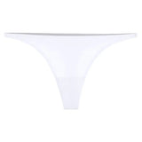 INTIMO SECRETS Women’s Ice Silk Seamless Thong – Invisible Sexy G-String for Sports & Daily Wear