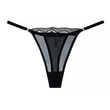 INTIMO SECRETS Transparent Mesh G-String – Soft Low-Rise Sexy Thong & Breathable Daily Lace Lingerie