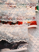 INTIMO SECRETS Sexy Christmas Print G-String – Festive Lace Thong & Breathable Soft Holiday Lingerie