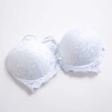 INTIMO SECRETS 2024 Floral Lace Push-Up Bra & Panties Set for Women