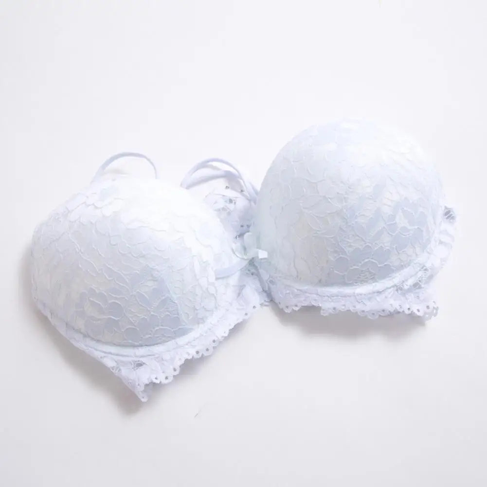 INTIMO SECRETS 2024 Floral Lace Push-Up Bra & Panties Set for Women