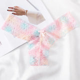 INTIMO SECRETS Women’s Ruffles Seamless T-Back Thong – Sexy G-String Underwear 1PCS