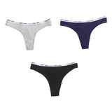 INTIMO SECRETS Cotton Soft Thong – Seamless Low-Rise Underwear for Women