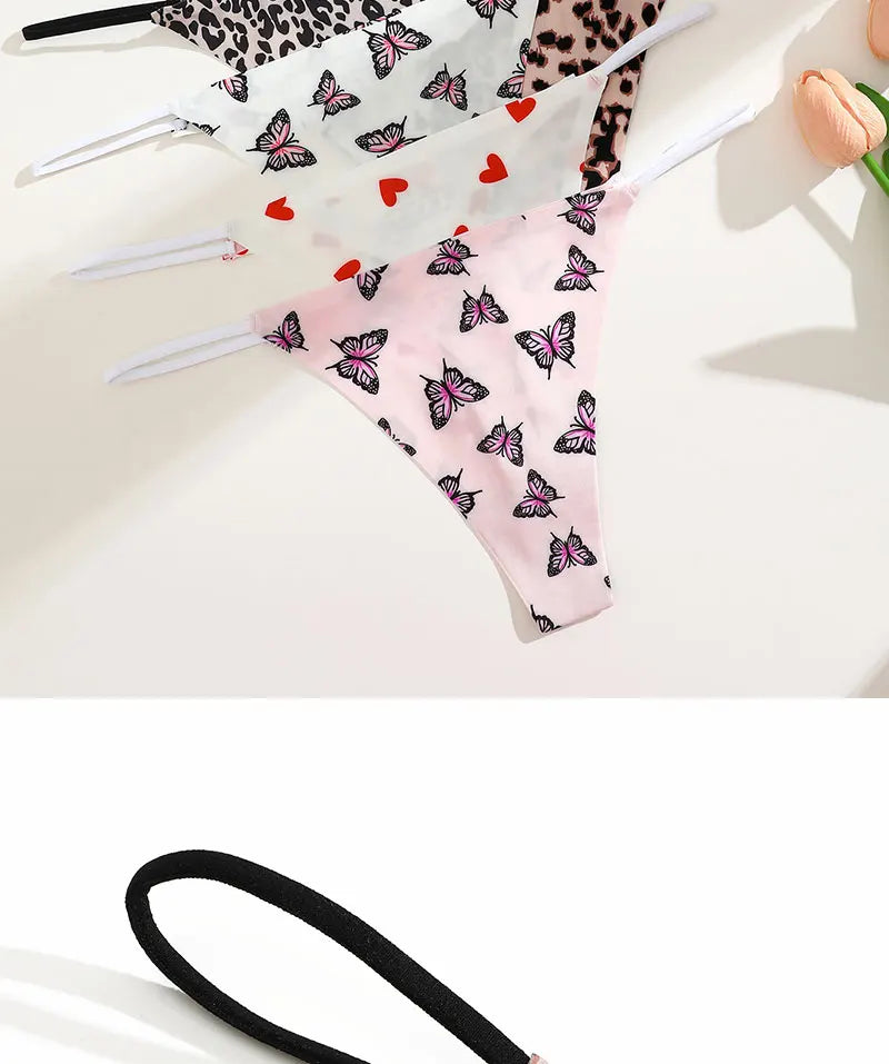 INTIMO SECRETS 7-Pack Seamless Low-Waist Thong Panties for Women