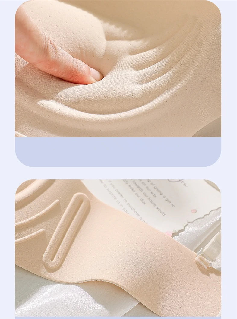 Seamless Underwear for Women with Small Breasts, Push-up Bras That Enhance The Appearance of Large Breasts Without Underwires