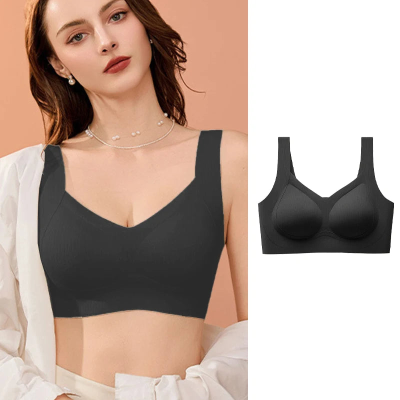 INTIMO SECRETS Soft Wireless Bra for Women