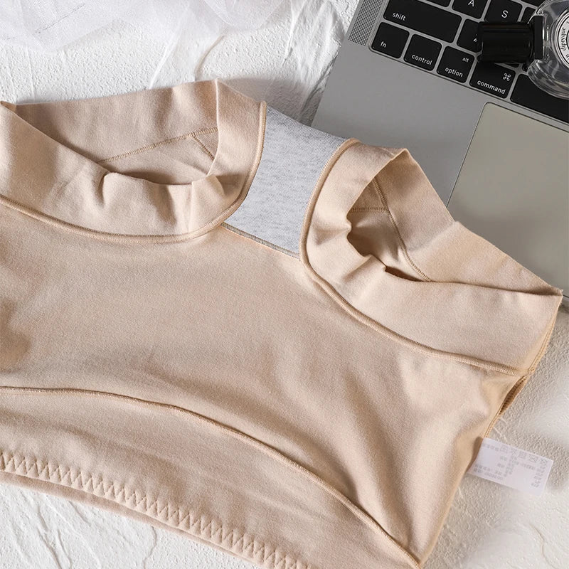 INTIMO SECRETS 3PCS Women’s Cotton Boxer Panties – Plus Size Lingerie