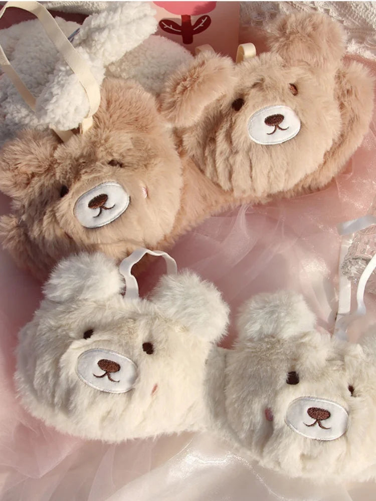 INTIMO SECRETS Japanese-Style Plush Bra – Cozy Winter Lingerie, No Underwire