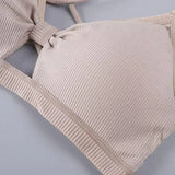 2023 sexy threaded sports yoga bra pure cotton sports bra fitness top bra breathable strap underwear bra pad wrap chest
