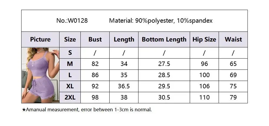 Women Pajama Sets Pijama Pajamas Woman Summer Set Sexy Women Sleepwear for Sleeping Women's Trousers Sleep Lounge Underwear