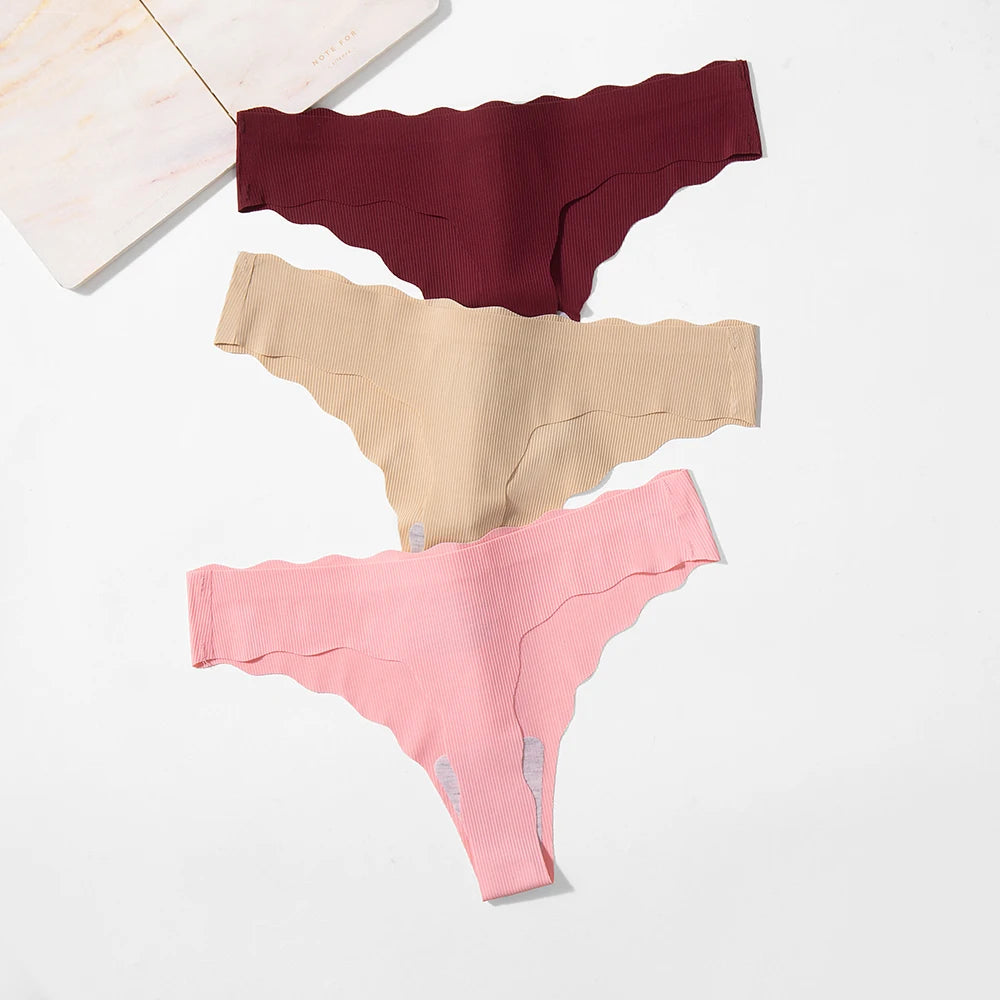 INTIMO SECRETS Sexy G-String Thong – Seamless T-Back Underwear for Women M-XL