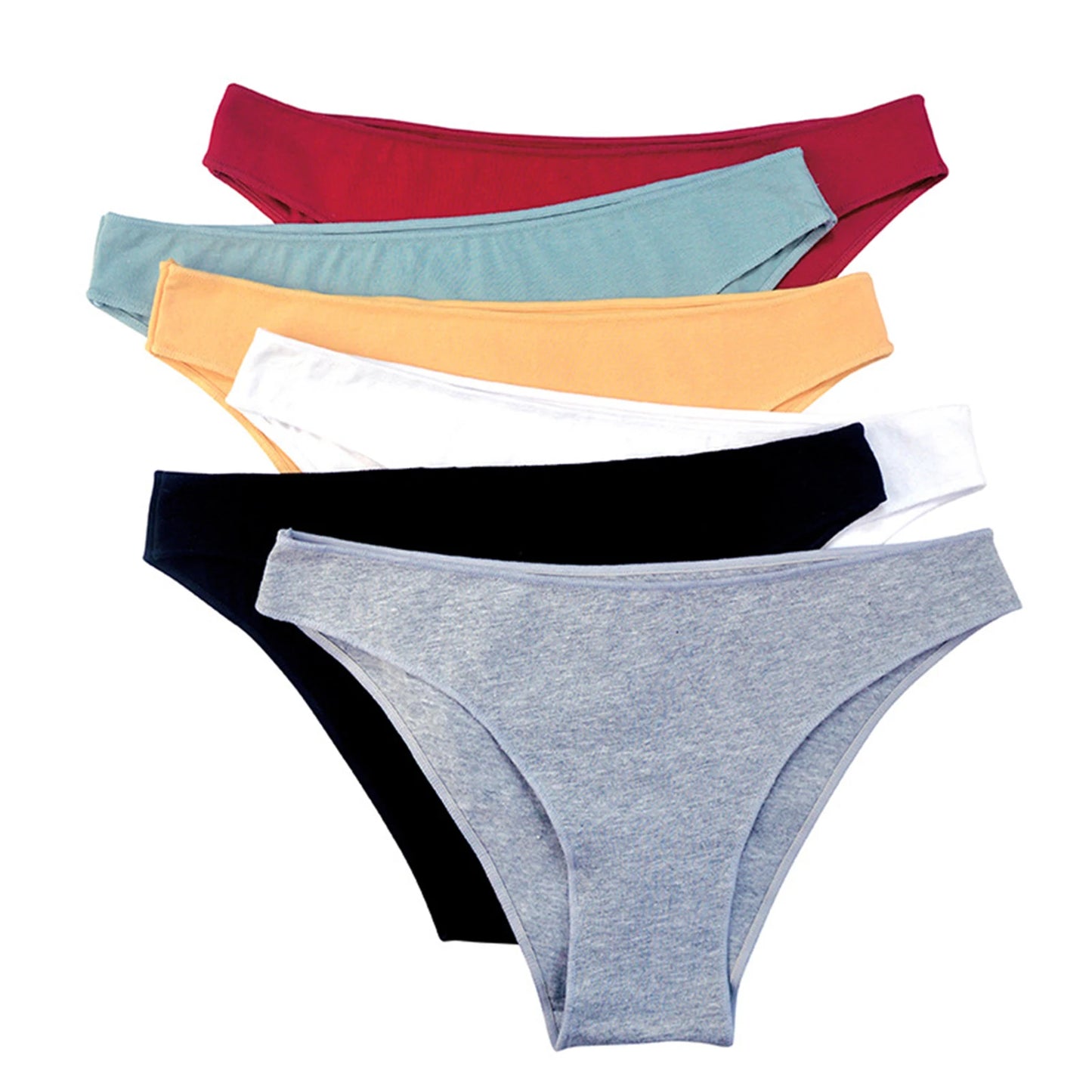 INTIMO SECRETS Women’s Cotton Briefs – Soft, Breathable & Comfortable
