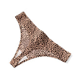 INTIMO SECRETS Leopard Thong – Sexy Seamless G-String Underwear for Women