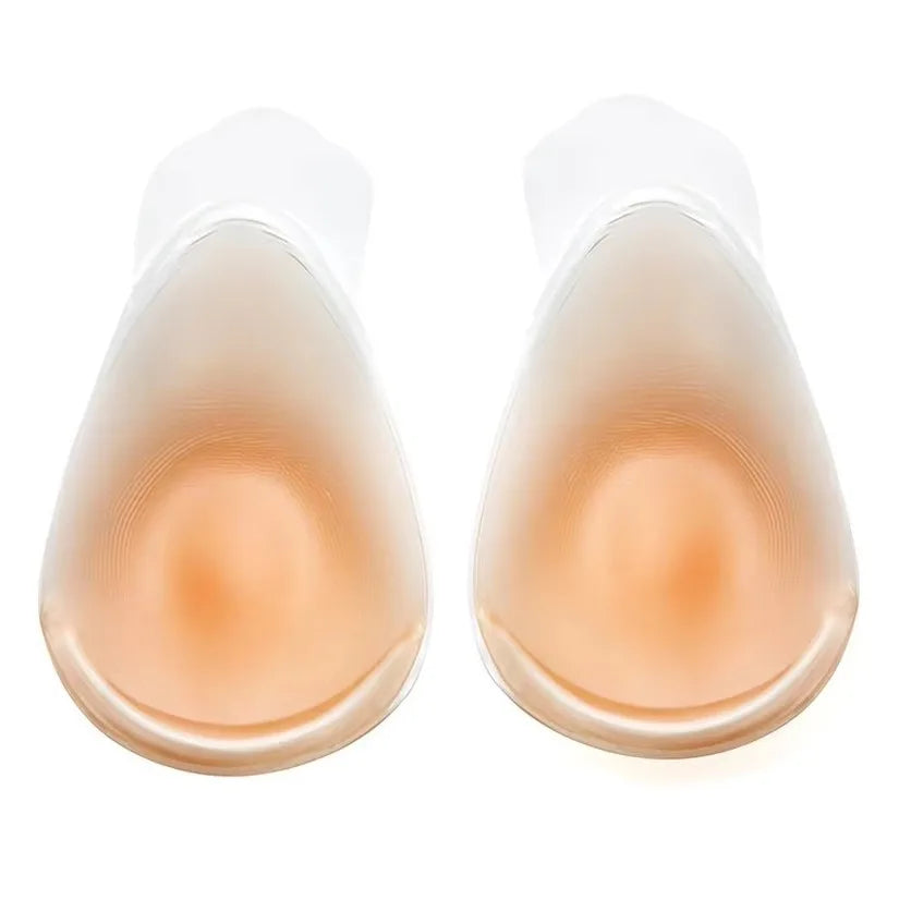 INTIMO SECRETS Women’s Silicone Adhesive Bra – Invisible Strapless Push-Up Chest Stickers & Bralette