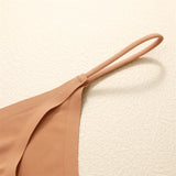 INTIMO SECRETS 4-Pack Women’s Seamless Ice Silk Thongs – Low-Waist, Stretchy G-String Panties