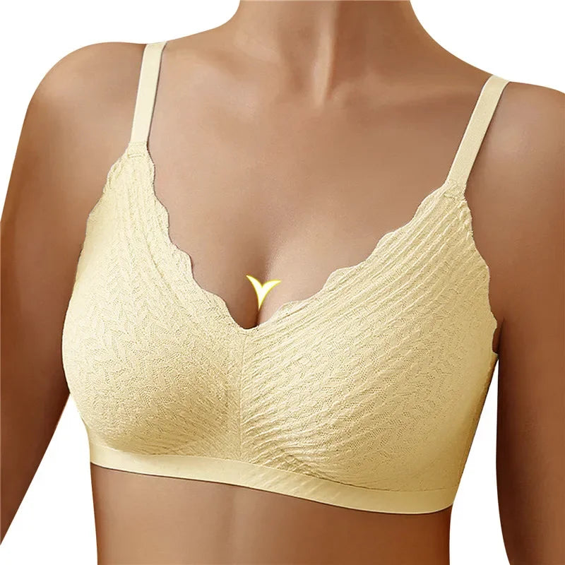 INTIMO SECRETS Wireless Side-Support Bra – Lift & Anti-Sagging